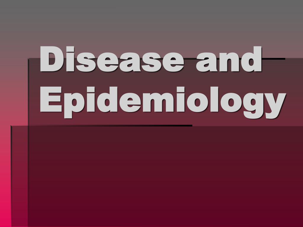 Epidemiology visual data 2