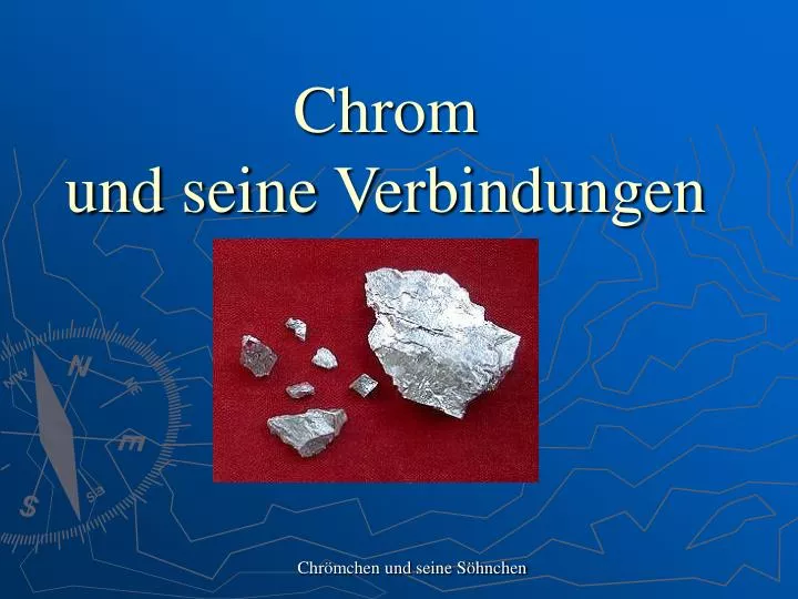 chrom und seine verbindungen