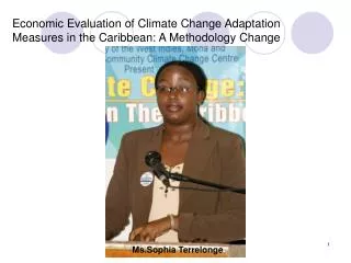 Economic Evaluation of Climate Change Adaptation Measures in the Caribbean: A Methodology Change