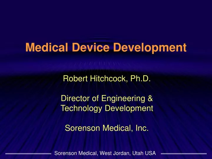 medical device development