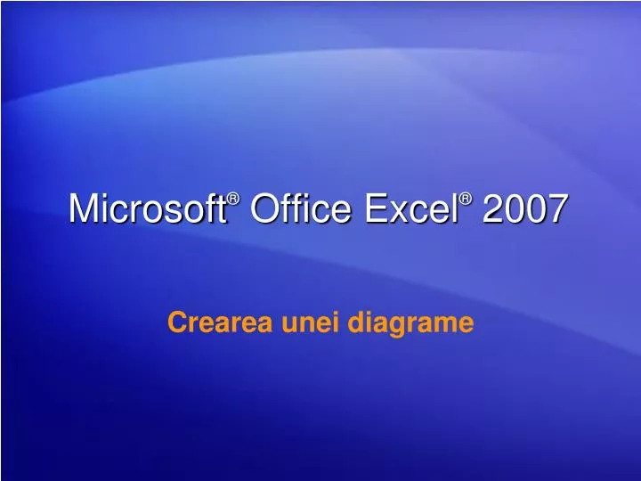 microsoft office excel 2007