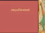 ODLUČIVANJE - slide 1