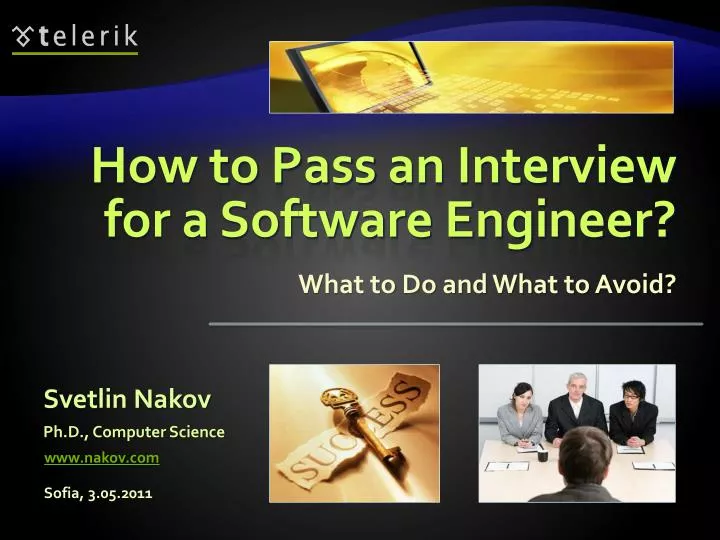 how to pass an interview for a software engineer