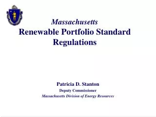 Massachusetts Renewable Portfolio Standard Regulations