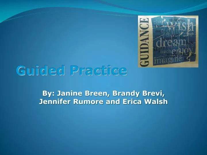 guided practice