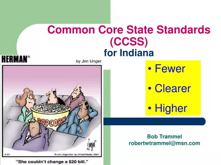 common core state standards ccss for indiana