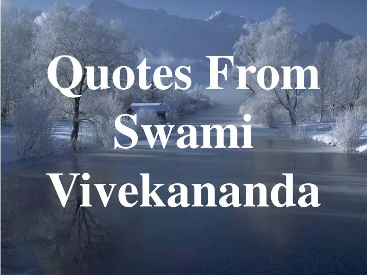 quotes from swami vivekananda