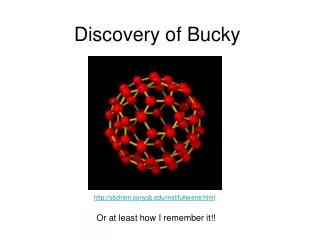 Discovery of Bucky