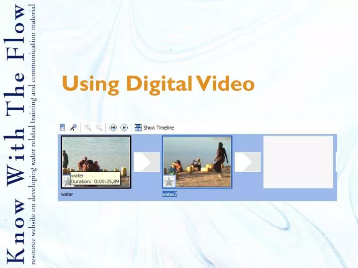 using digital video