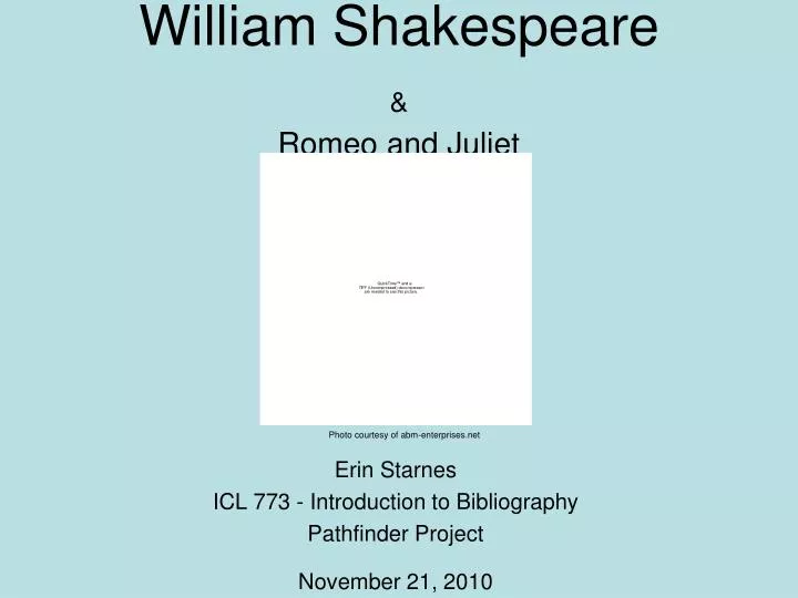 william shakespeare romeo and juliet