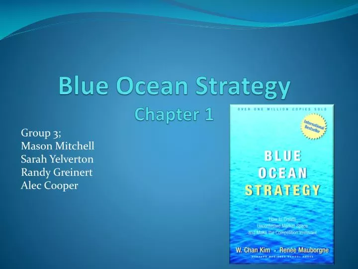 blue ocean strategy chapter 1