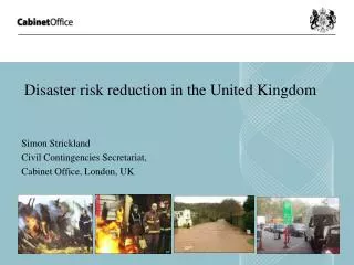Disaster risk reduction in the United Kingdom