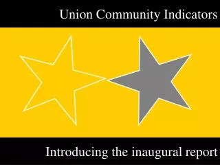 Union Community Indicators