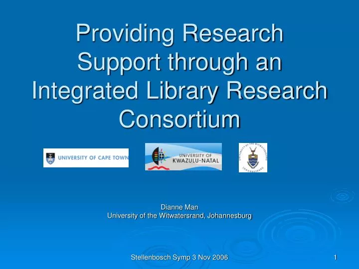 providing research support through an integrated library research consortium
