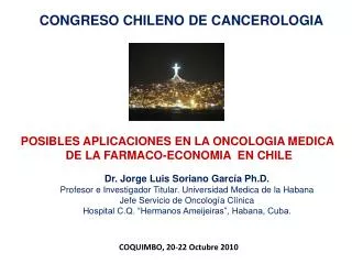 CONGRESO CHILENO DE CANCEROLOGIA