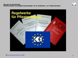 Dipl.-Ing.( FH ) Wulf Schneider öffentlich bestellter und vereidigter Sachverständiger für das Straßenbauer- und