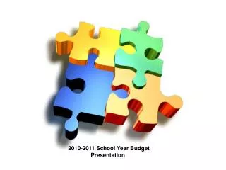 2010-2011 School Year Budget 	Presentation
