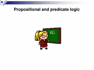 Propositional and predicate logic