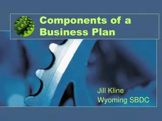 Components of a Business Plan