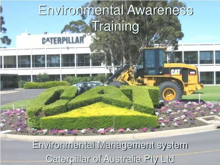 environmental awareness training