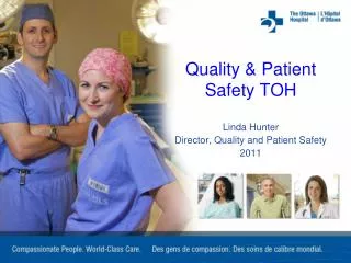 Quality &amp; Patient Safety TOH