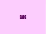 SAOS - slide 1