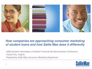 How companies are approaching consumer marketing of student loans and how Sallie Mae does it differently