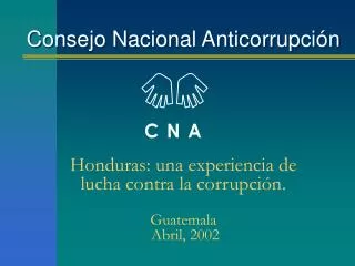 Consejo Nacional Anticorrupción