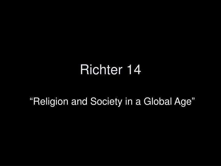 richter 14
