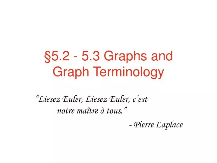 5 2 5 3 graphs and graph terminology