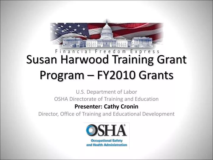 susan harwood training grant program fy2010 grants