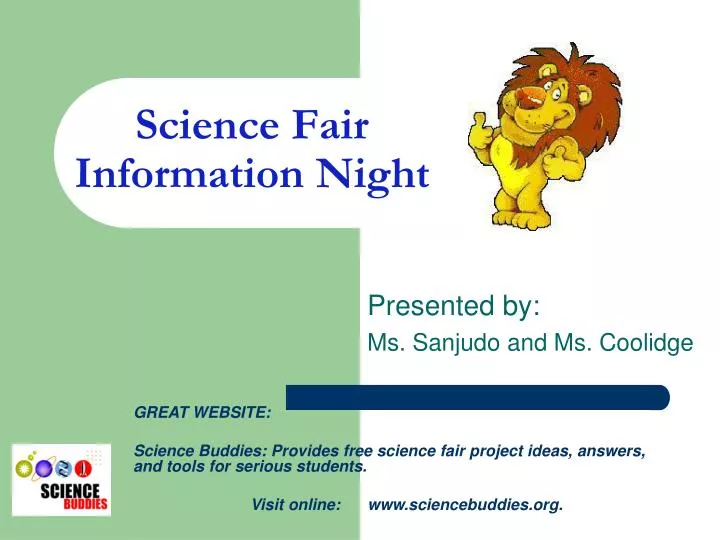 science fair information night
