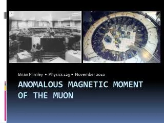 Anomalous magnetic moment of the muon