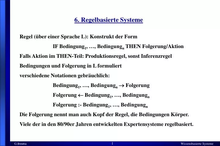 6 regelbasierte systeme