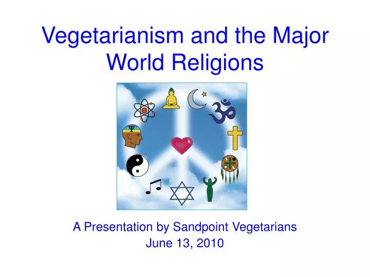 vegetarianism and the major world religions