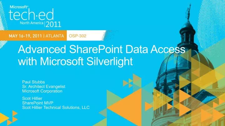 advanced sharepoint data access with microsoft silverlight