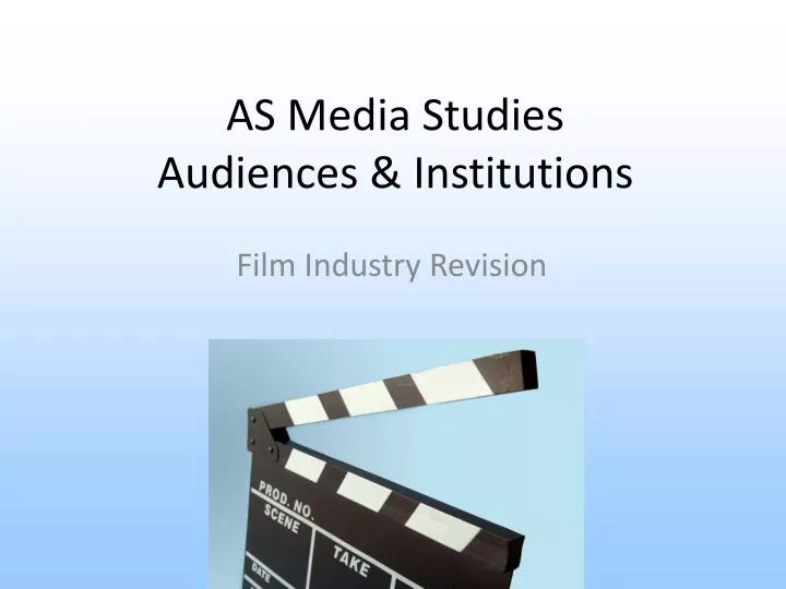 as media studies audiences institutions