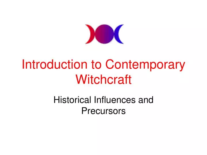 introduction to contemporary witchcraft