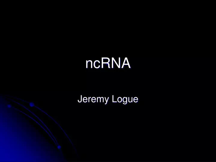 ncrna