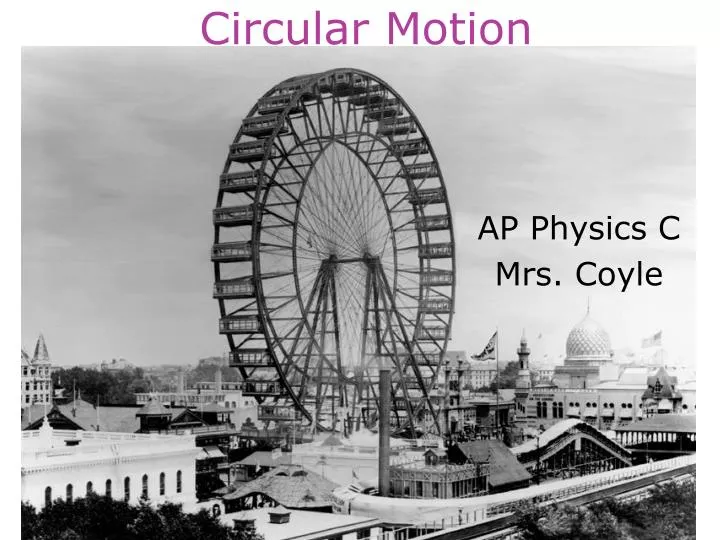 circular motion