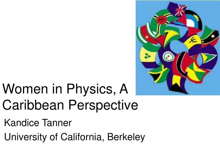 women in physics a caribbean perspective