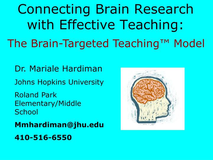 connecting brain research with effective teaching