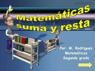 Por: M. Rodríguez Matemáticas Segundo grado