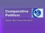 Comparative Politics: - slide 1