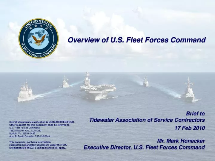 overview of u s fleet forces command