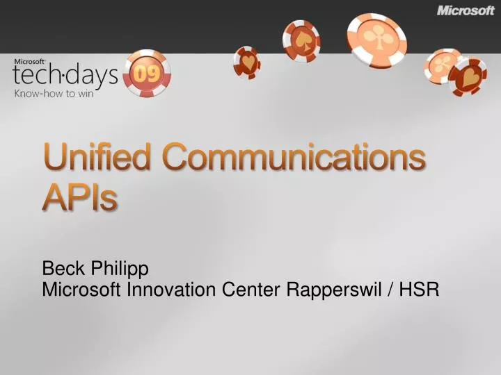 unified communications apis