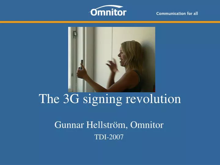 the 3g signing revolution