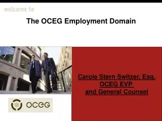 The OCEG Employment Domain