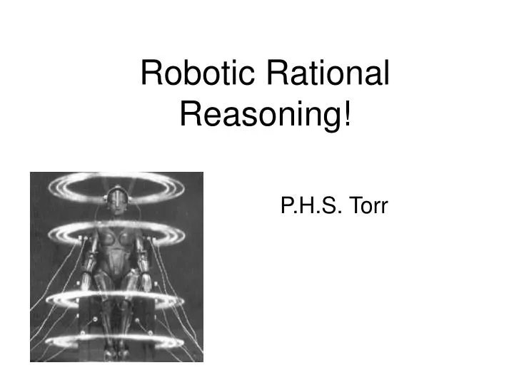 robotic rational reasoning