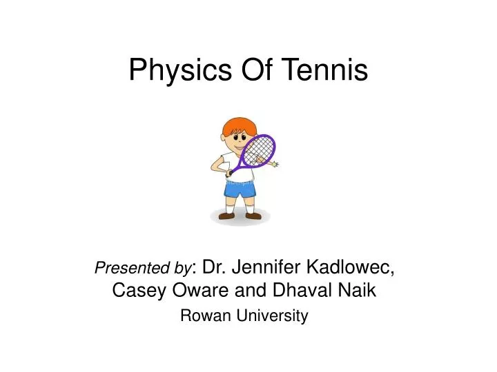 physics of tennis